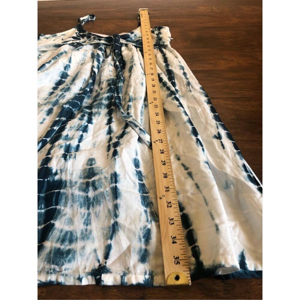 NWT Attic Salt Medium Tie Dye Spaghetti Strap Dress Boho - Picture 9 of 12